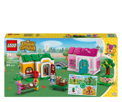 Klocki LEGO® LEGO Animal Crossing 77057 Kreatywne domy: Pory zabawy